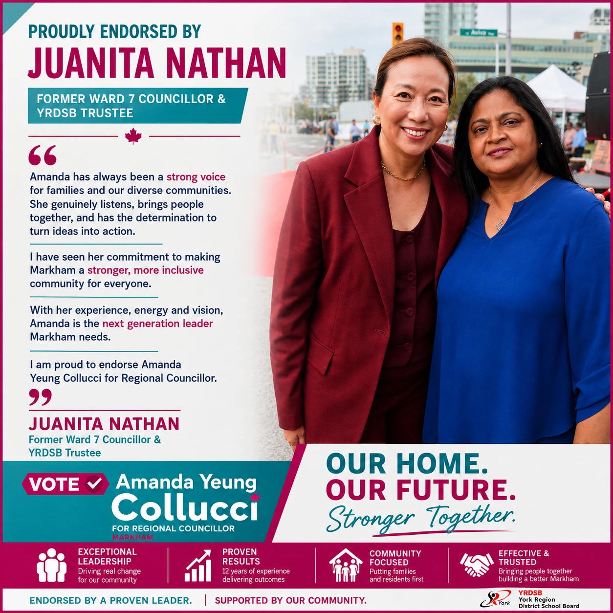 Endorsement artwork: Juanita Nathan